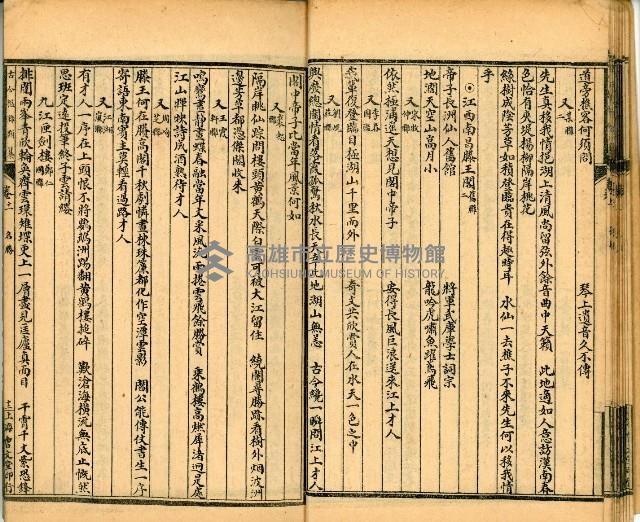 《古今楹聯類纂 第拾壹弍卷》藏品圖，第18張