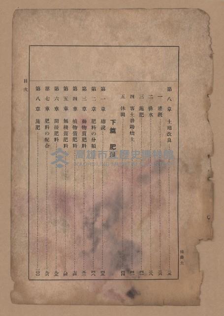 《補習學校農業教科書土壤肥料篇》藏品圖，第6張