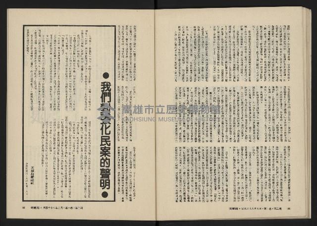 《美麗島NO.2》藏品圖，第42張