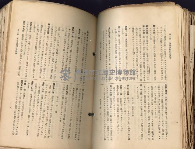 《高雄州市街庄例規輯覽》藏品圖，第152張