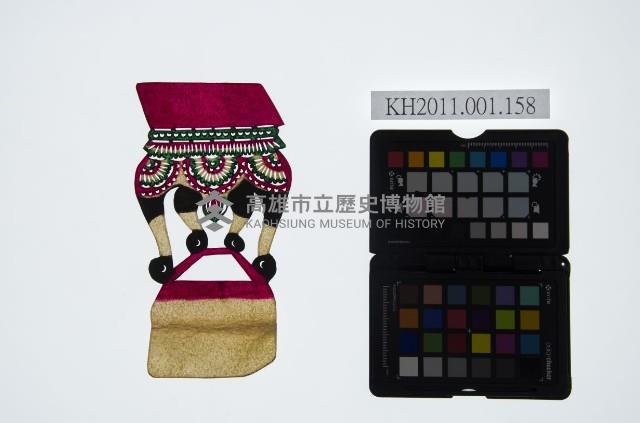 皮影戲道具偶-一桌二椅藏品圖，第3張