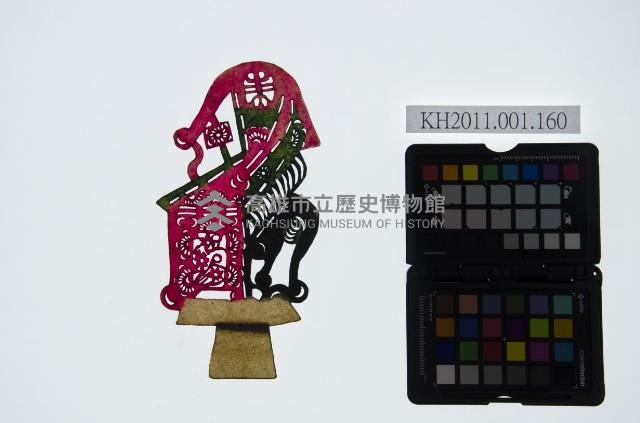 皮影戲道具偶-一桌二椅藏品圖，第3張