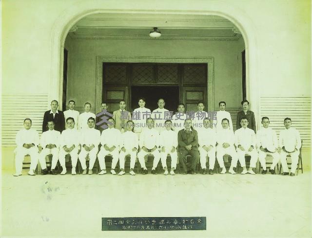 小島猛市長與前市長宗藤大陸合影藏品圖，第2張