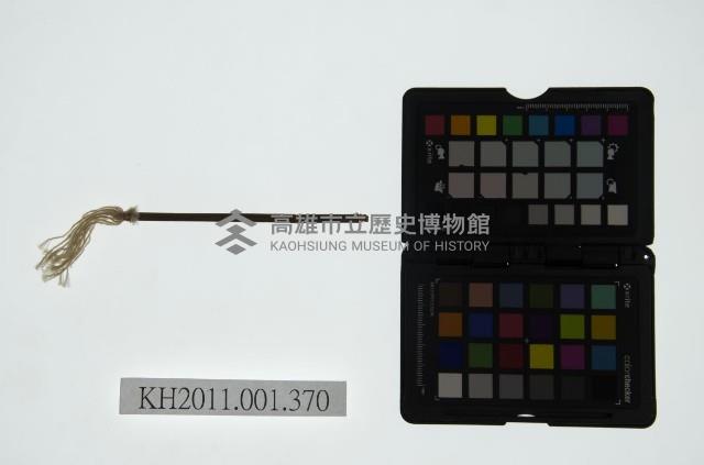 皮影戲簽桿立身偶-老彩旦（偶身）藏品圖，第3張