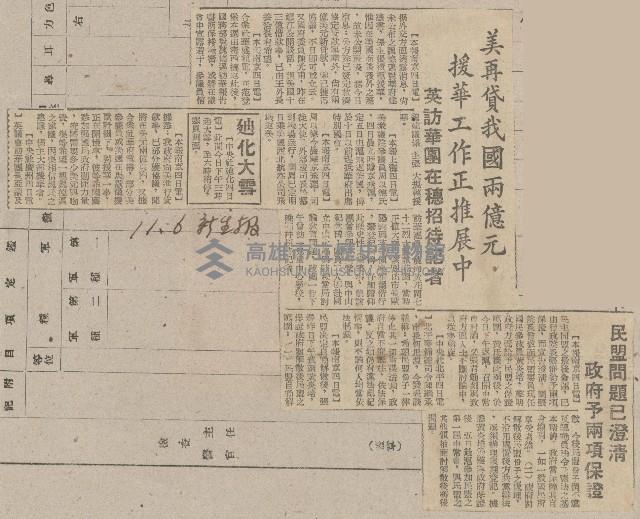 國際國內記事剪報集藏品圖，第78張