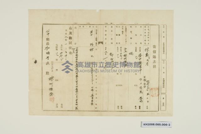 親權拋棄書藏品圖，第2張