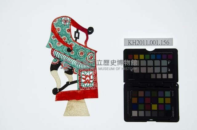 皮影戲道具偶-一桌二椅藏品圖，第3張