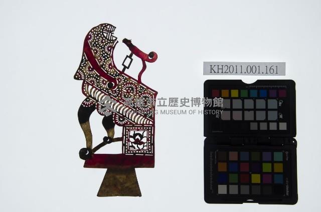 皮影戲道具偶-一桌二椅藏品圖，第3張