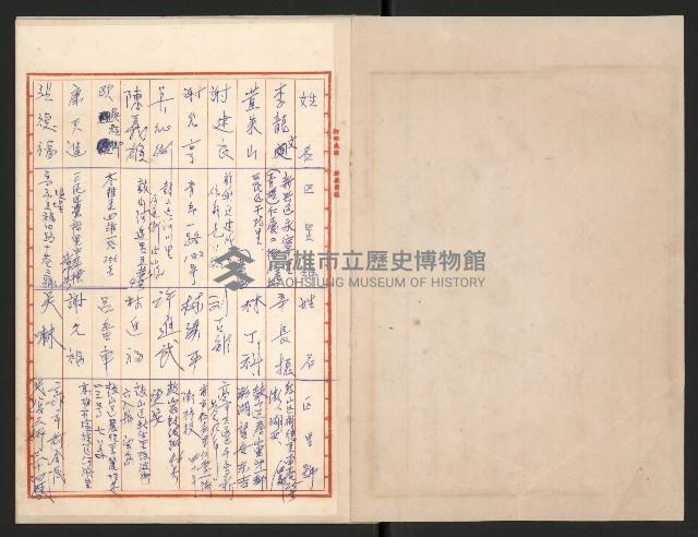 來賓簽到簿（強掙強鞠躬）藏品圖，第2張