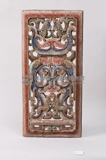 螭虎圍爐透雕花窗（1對）藏品圖，第3張