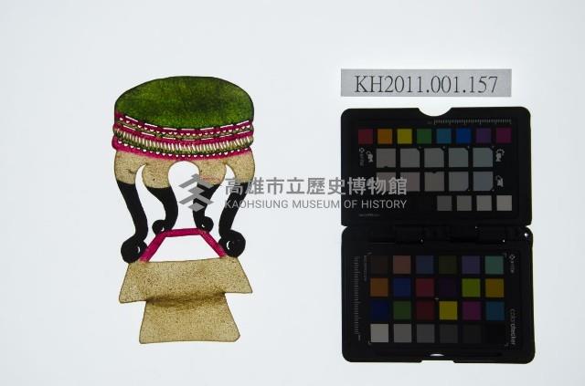 皮影戲道具偶-一桌二椅藏品圖，第3張