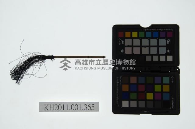 皮影戲簽桿立身偶-武旦（偶身）藏品圖，第3張