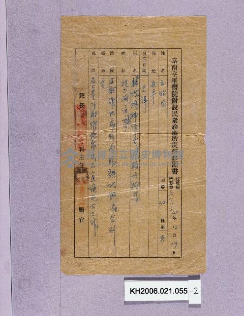 登錄號:KH2006.021.0055藏品圖，第2張