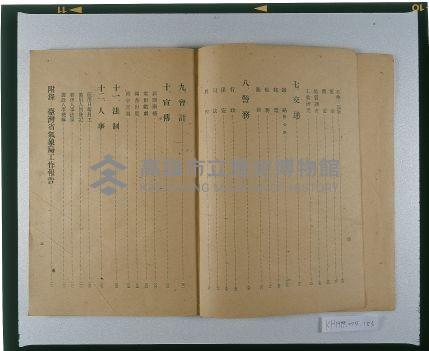 《臺灣省行政長官公署三月來工作概要》藏品圖，第3張