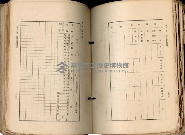 《高雄州市街庄例規輯覽》藏品圖，第432張