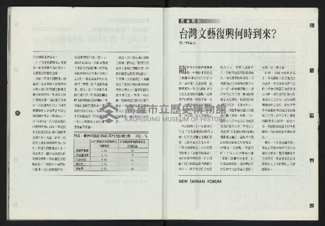 《新台灣論壇NO.9》藏品圖，第32張