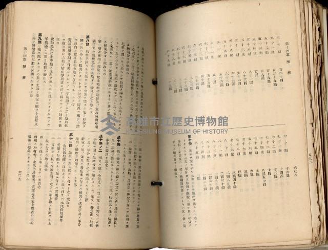 《高雄州市街庄例規輯覽》藏品圖，第350張