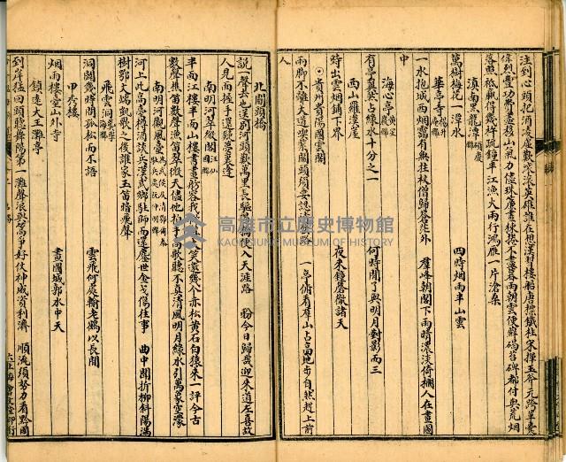 《古今楹聯類纂 第拾壹弍卷》藏品圖，第12張