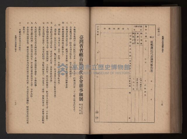 《臺灣省民意機關之建立》藏品圖，第232張