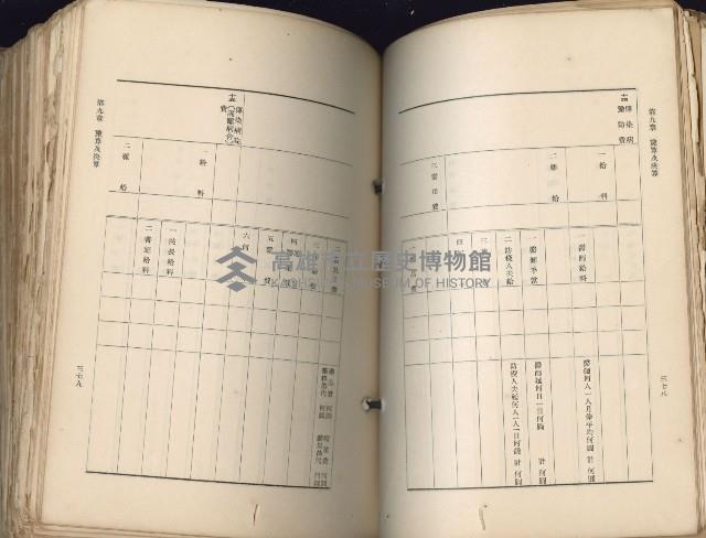 《高雄州市街庄例規輯覽》藏品圖，第230張