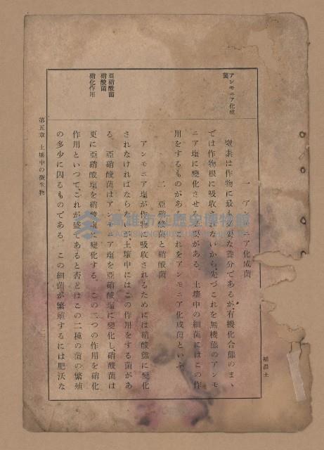 《補習學校農業教科書土壤肥料篇》藏品圖，第30張