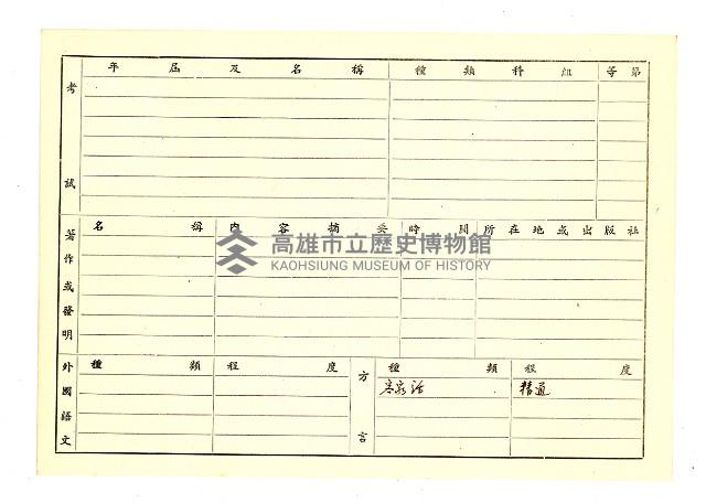 登錄號:KH2006.021.0013藏品圖，第143張