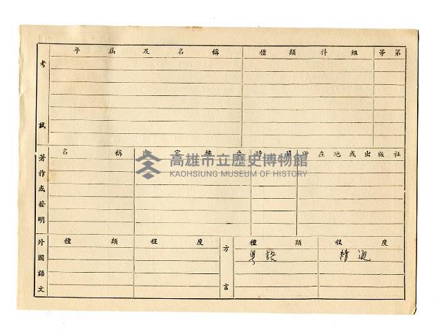 登錄號:KH2006.021.0013藏品圖，第67張