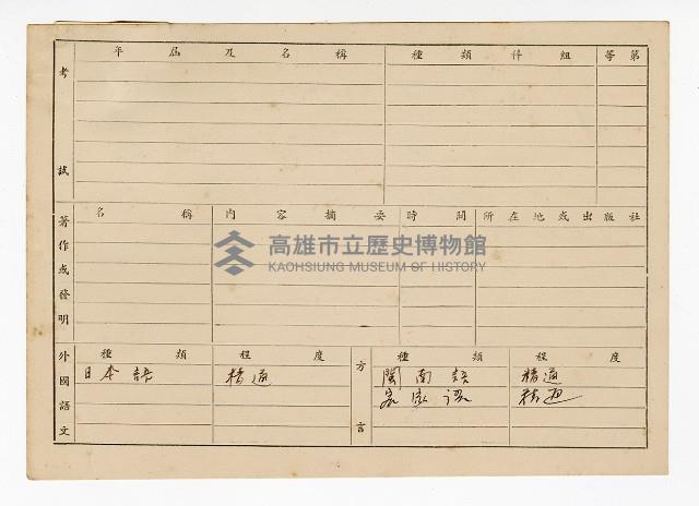 登錄號:KH2006.021.0013藏品圖，第22張