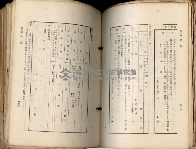 《高雄州市街庄例規輯覽》藏品圖，第281張