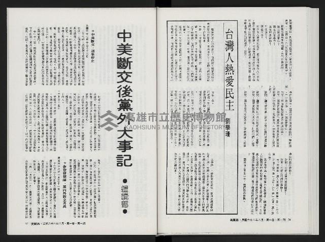 《美麗島NO.1》藏品圖，第41張