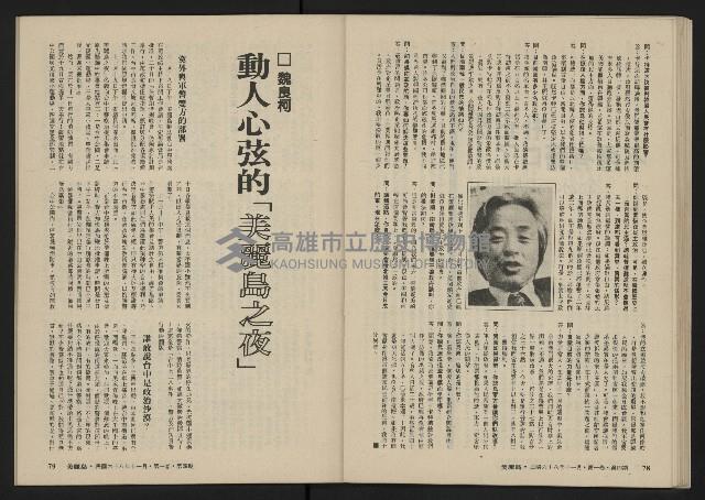 《美麗島NO.4》藏品圖，第41張