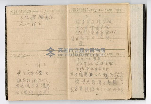 1947年高雄市政府服務日記藏品圖，第12張