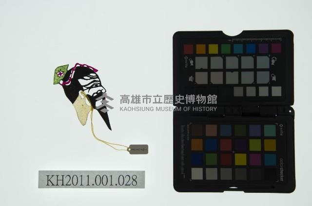 皮影戲偶全身男騎-道長騎麒麟藏品圖，第2張