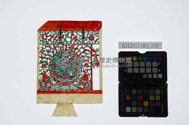 皮影戲道具偶-一桌二椅藏品圖，第2張