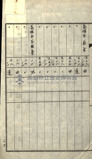 陸軍用地關係綴（評價關係）藏品圖，第46張