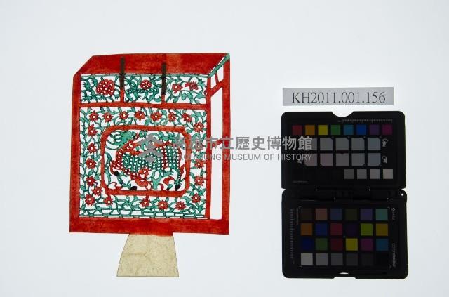 皮影戲道具偶-一桌二椅藏品圖，第2張