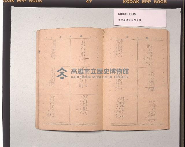 算術帳藏品圖，第2張