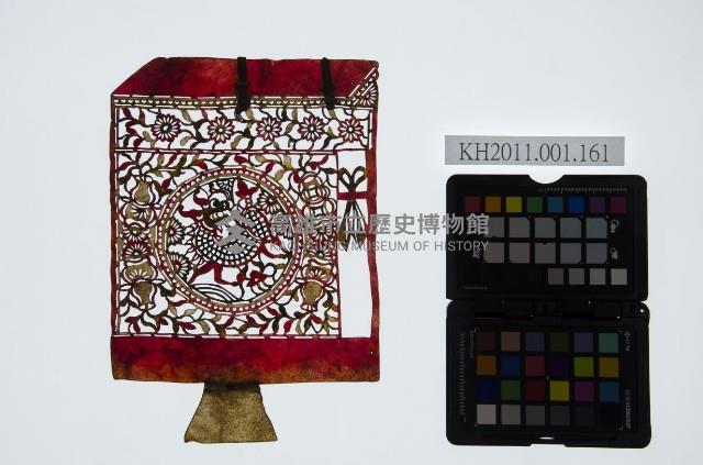 皮影戲道具偶-一桌二椅藏品圖，第2張