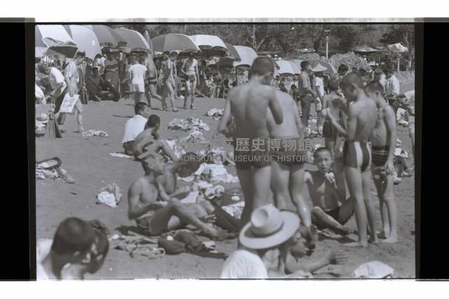 海水浴場弄潮（西子灣）藏品圖，第1張