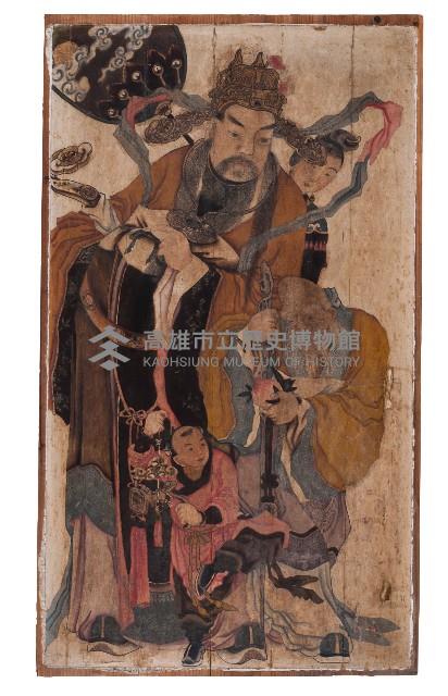 人物彩繪建築壁堵板藏品圖，第2張