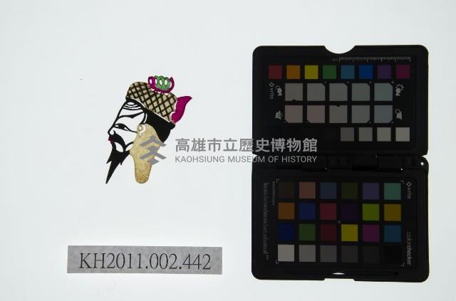 皮影戲偶頭-末藏品圖，第1張