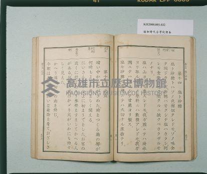 《公學校用國語讀本》卷八（第一種）藏品圖，第2張