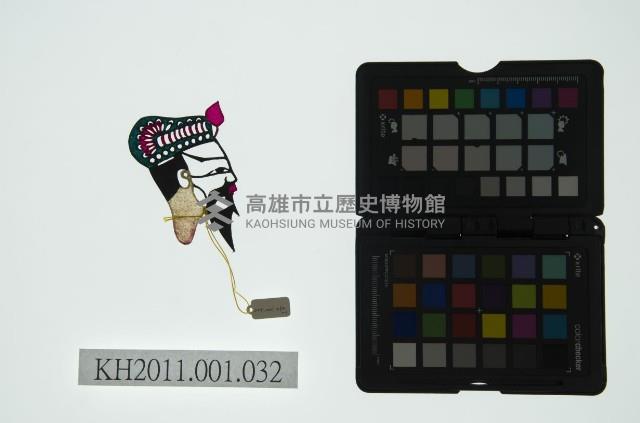 皮影戲偶全身男騎-道長騎獨角青牛藏品圖，第2張