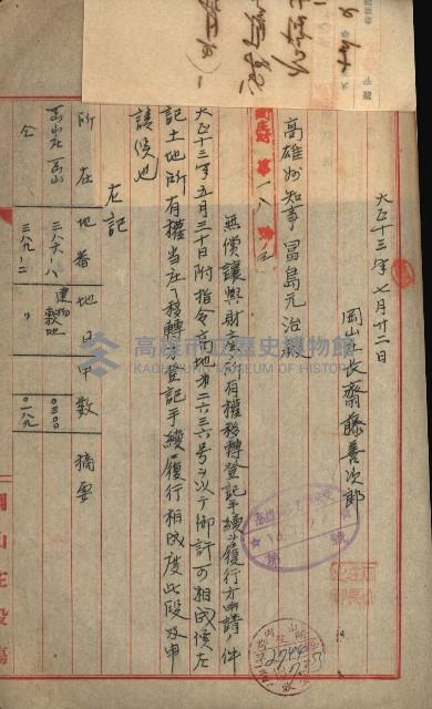 州財產－小學校市街庄（無償讓與）藏品圖，第61張