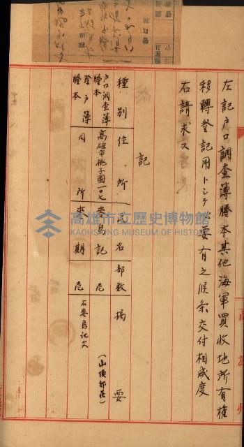 證明及抵當權（鳳梨、水道、其他）藏品圖，第48張