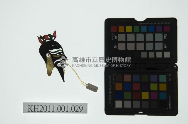 皮影戲偶全身男騎-道長騎青獅藏品圖，第2張