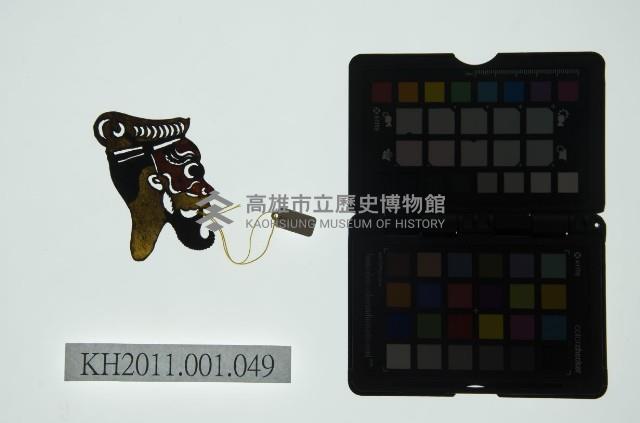 皮影戲偶全身男騎-道長騎獅子藏品圖，第2張