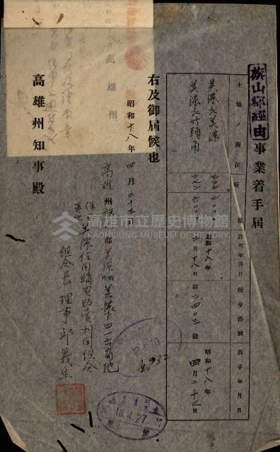 貸渡（旗山郡－許可人美濃信用組合）藏品圖，第10張