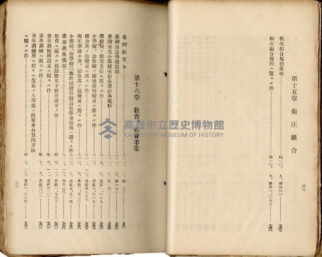 《高雄州市街庄例規輯覽》藏品圖，第25張