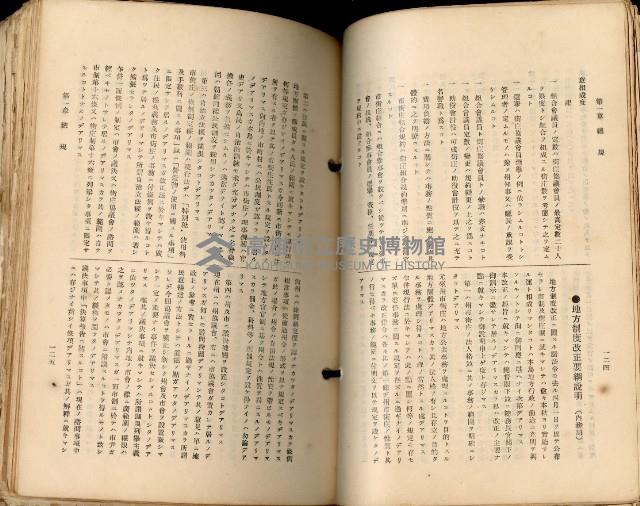 《高雄州市街庄例規輯覽》藏品圖，第95張